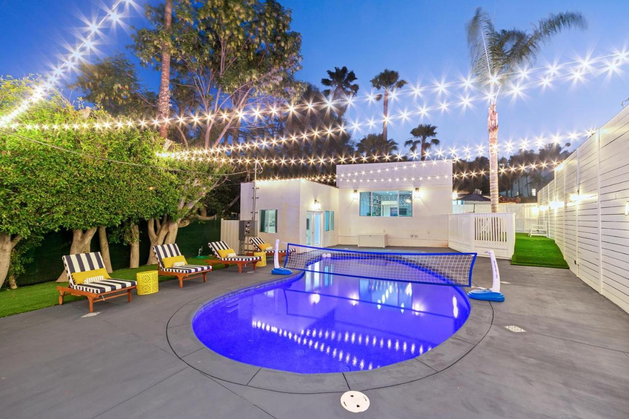 Studio City Contemporary Villa With Pool Sleeps 10 Los Angeles Kültér fotó